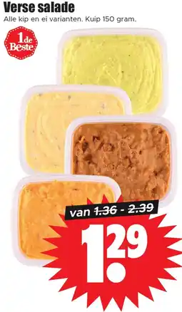 Dirk Verse salade aanbieding