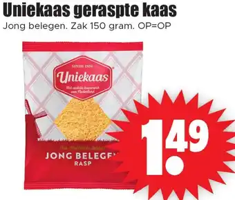 Dirk Uniekaas geraspte kaas aanbieding