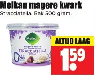 Dirk Melkan magere kwark aanbieding