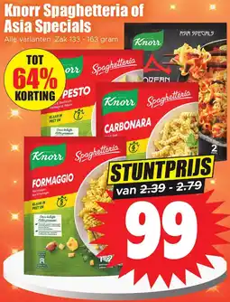 Dirk Knorr Spaghetteria of Asia Specials aanbieding