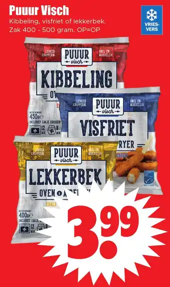 Dirk Puuur Visch aanbieding