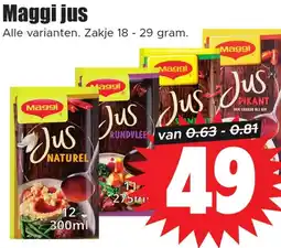 Dirk Maggi jus aanbieding