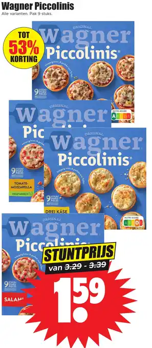 Dirk Wagner Piccolinis aanbieding