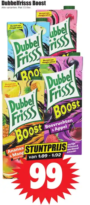 Dirk Dubbelfrisss Boost aanbieding