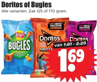 Dirk Doritos of Bugles aanbieding