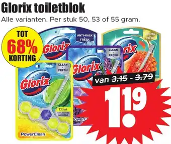 Dirk Glorix toiletblok aanbieding