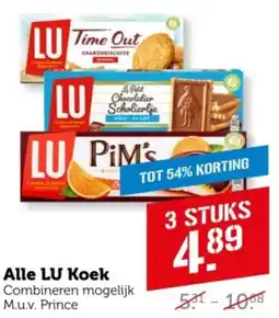 Coop Alle LU Koek aanbieding