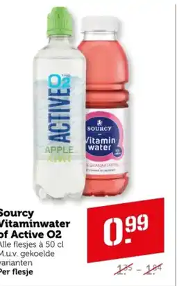 Coop Sourcy Vitamin water of Active 02 aanbieding