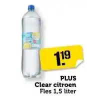 Coop PLUS Clear citroen aanbieding