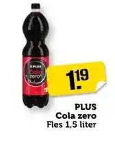 Coop PLUS Cola zero aanbieding