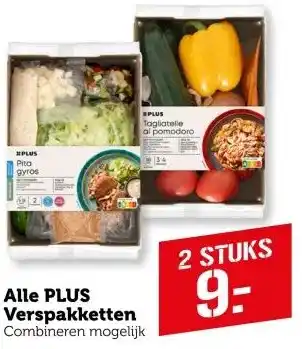 Coop Alle PLUS Verspakketten aanbieding