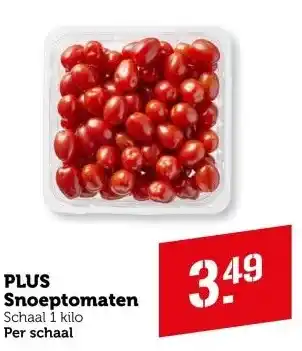 Coop PLUS Snoeptomaten aanbieding