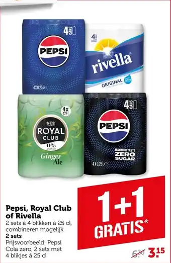 Coop Pepsi, Royal Club of Rivella aanbieding