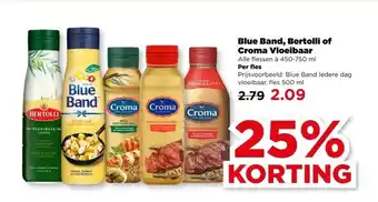 PLUS Blue Band, Bertolli of Croma Vloeibaar aanbieding