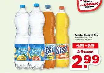 PLUS Crystal Clear of Sisi aanbieding