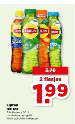 PLUS Lipton Ice tea aanbieding