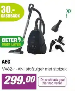 EP Beerepoot VX82-1-ANI stofzuiger met stofzak aanbieding