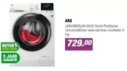 EP Beerepoot LR63BERLIN 6000 Serie ProSense UniversalDose wasmachine voorlader 9 kg aanbieding