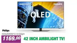 EP Beerepoot 42OLED809/12 Ambilight aanbieding