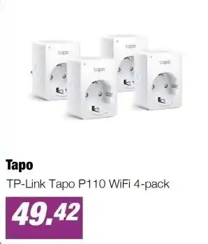 EP Beerepoot TP-Link Tapo P110 WiFi 4-pack aanbieding