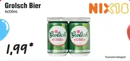 Budget Food Grolsch Bier aanbieding