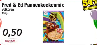 Budget Food Fred & Ed Pannenkoekenmix aanbieding