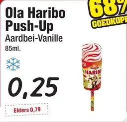 Budget Food Ola Haribo Push-Up aanbieding