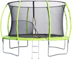 Bol.com Trampoline Premium rond diam. 305 cm (incl. net & ladder) aanbieding