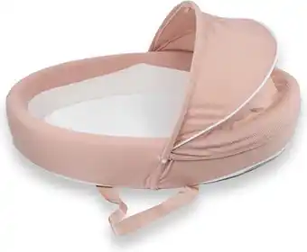 Babypark Bamboom Babynest Co-sleeper Nude Pink aanbieding