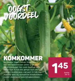 Ekoplaza Komkommer aanbieding