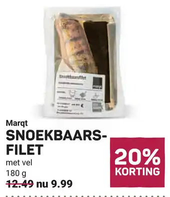 Ekoplaza Marqt snoekbaarsfilet aanbieding