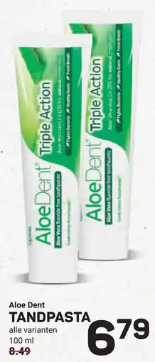 Ekoplaza Aloe dent tandpasta aanbieding