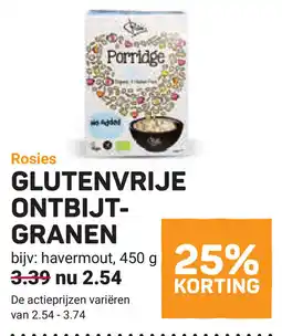 Ekoplaza Rosies glutenvrije ontbijtgranen aanbieding