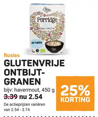 Ekoplaza Rosies glutenvrije ontbijtgranen aanbieding