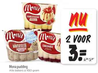 Jumbo Mona pudding aanbieding