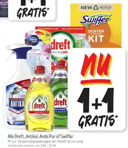 Jumbo Alle Dreft, Antikal, Ambi Pur of Swiffer aanbieding