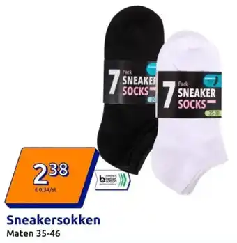 Action Sneakersokken aanbieding