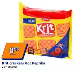 Action Krit crackers Hot Paprika aanbieding