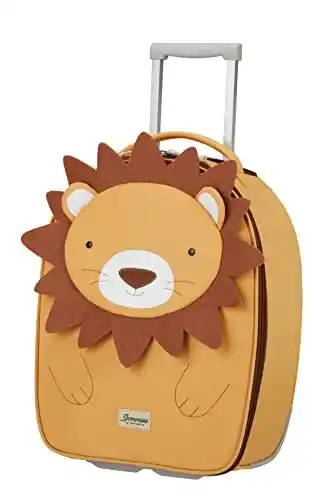 Amazon Samsonite Happy Sammies Eco - rechtop XS Children's Bagage, 45 cm, 22,5 L, Yellow (Lion Lester) aanbieding