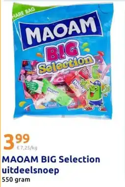 Action MAOAM BIG Selection uitdeelsnoep aanbieding