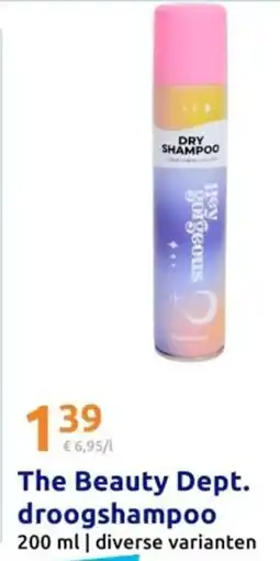 Action The Beauty Dept. droogshampoo aanbieding