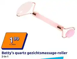 Action Betty's quartz gezichtsmassage roller aanbieding