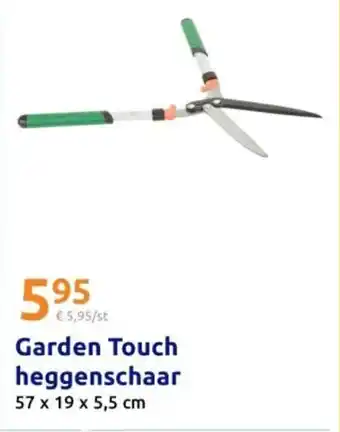 Action Garden Touch heggenschaar aanbieding