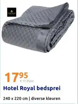 Action Hotel Royal bedsprei aanbieding