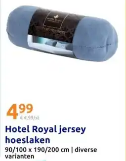 Action Hotel Royal jersey hoeslaken aanbieding