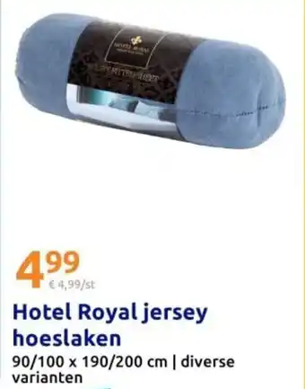 Action Hotel Royal jersey hoeslaken aanbieding