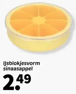 Wibra Ijsblokjesvorm sinaasappel aanbieding