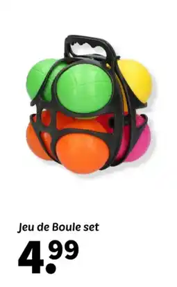 Wibra Jeu de Boule set aanbieding