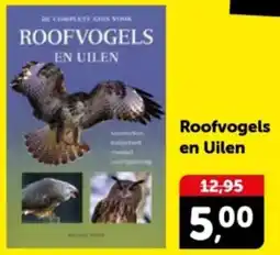 Boekenvoordeel Roofvogels en Uilen aanbieding