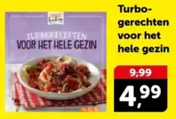 Boekenvoordeel Turbogerechten voor het hele gezin aanbieding